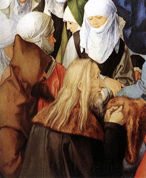 Albrecht Durer The Adoration of the Trinity France oil painting art